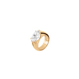 Dorsey - 14K RHYS OVAL-CUT PINKY RING IN LAB DIAMOND