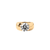 Dorsey - 14K RHYS ROUND-CUT PINKY RING IN LAB DIAMOND