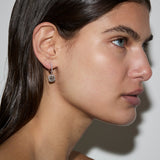 Dorsey - 14K BRONWYN ASSCHER - CUT EARRINGS IN LAB DIAMOND, 14K WHITE GOLD