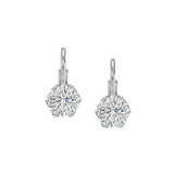 Dorsey - 14K CECILIA EARRINGS IN LAB DIAMOND, 14K WHITE GOLD