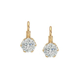 Dorsey - 14K CECILIA EARRINGS IN LAB DIAMOND, 14K YELLOW GOLD