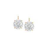 Dorsey - 14K MARIE ROUND - CUT EARRINGS IN LAB DIAMOND, 14K YELLOW GOLD
