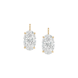 Dorsey - 14K MARIE OVAL - CUT EARRINGS IN LAB DIAMOND, 14K YELLOW GOLD