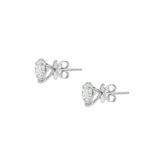 Dorsey - 14K OVERSIZED MARTINI STUD EARRINGS IN LAB DIAMOND, 14K WHITE GOLD