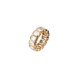 Dorsey - 14K EMERALD - CUT BEZEL ETERNITY BAND IN LAB DIAMOND, 14K YELLOW GOLD