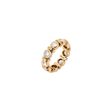Dorsey - 14K PETITE RHEN ROUND - CUT RING IN LAB DIAMOND, 14K YELLOW GOLD