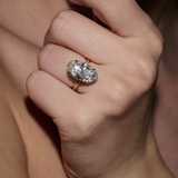 Dorsey - 14K ELLIS OVAL - CUT SOLITAIRE RING IN LAB DIAMOND
