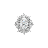 Dorsey - 14K HOUGHTON RING IN LAB DIAMOND, 14K WHITE GOLD
