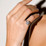 Dorsey - 14K INÈS ROUND-CUT RING IN LAB DIAMOND