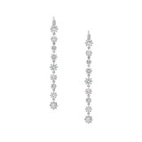 Dorsey - 14K JOSEPHINE RIVIÈRE DROP EARRINGS IN LAB DIAMOND, 14K WHITE GOLD