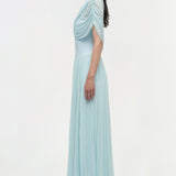 Simkhai - Nancie Draped Jersey Cape Maxi Dress