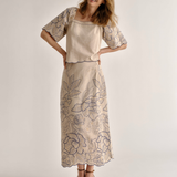Cartolina - Bryn Top - Natural Linen