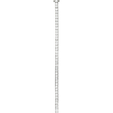DORSEY PRINCESS-CUT RIVIÈRE BRACELET IN LAB WHITE SAPPHIRE