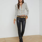 L'AGENCE - Sneeki Low-Rise Coated Jean