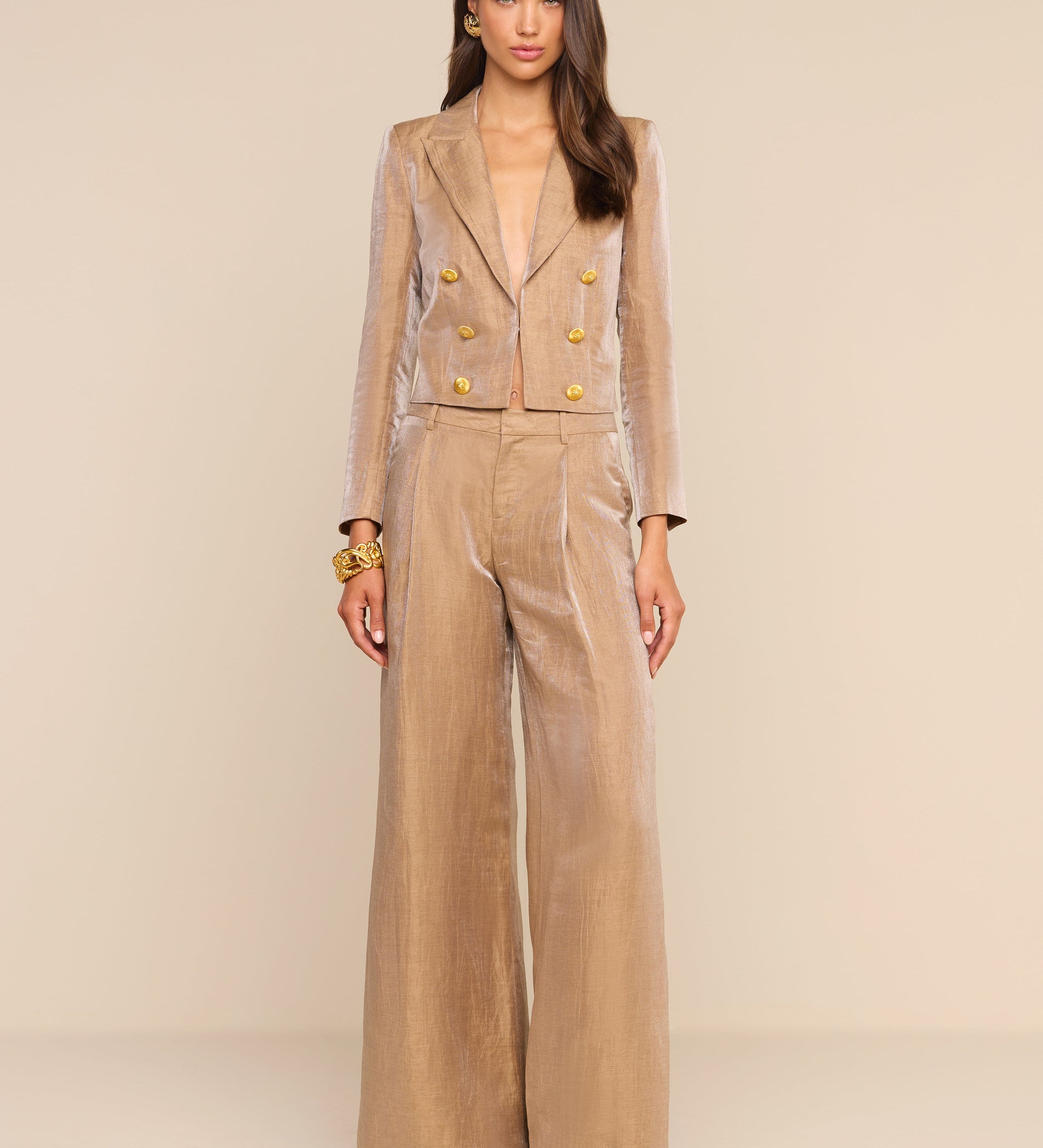 L'AGENCE - Inez Cropped Blazer