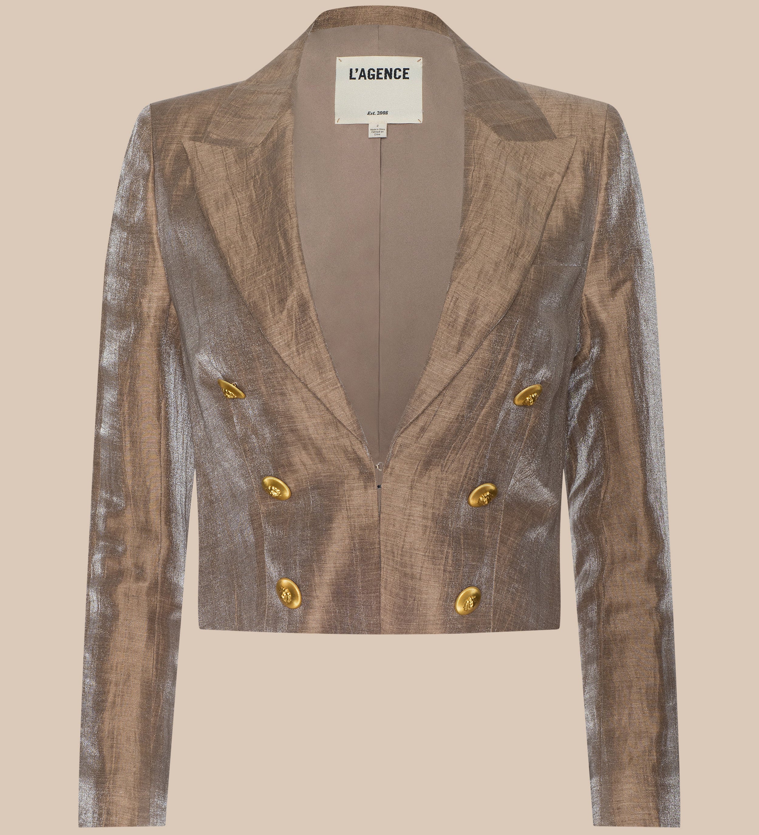 L'AGENCE - Inez Cropped Blazer