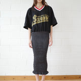 Conner Ives - The Reconstituted Shirred US Football Dress