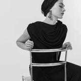 Jennifer Behr - Dinah Headwrap -- Black