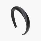 Jennifer Behr - Tori Headband in Satin -- Black