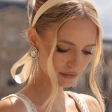 Jennifer Behr x Leonie Hanne Audrey Headband -- Cream