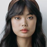 Jennifer Behr - Twist Headband in Silk Satin -- Espresso
