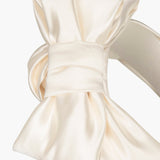 Jennifer Behr - Karmen Bow Headband -- Cream