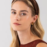 Jennifer Behr - Sabrina Headband -- Espresso