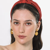 Jennifer Behr - Samaya Headband -- Cayenne