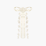 Jennifer Behr - Juliet Bow Barrette -- Cream