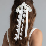 Jennifer Behr - Juliet Bow Barrette -- Cream
