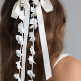 Jennifer Behr - Juliet Bow Barrette -- Cream