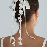 Jennifer Behr - Juliet Bow Barrette -- Cream