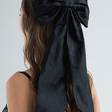 Jennifer Behr - Leander Bow Barrette -- Black