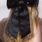 Jennifer Behr - Frankie Bow Barrette -- Black
