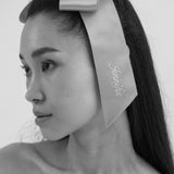 Jennifer Behr - Monogram Adley Satin Bow Barrette -- Celadon