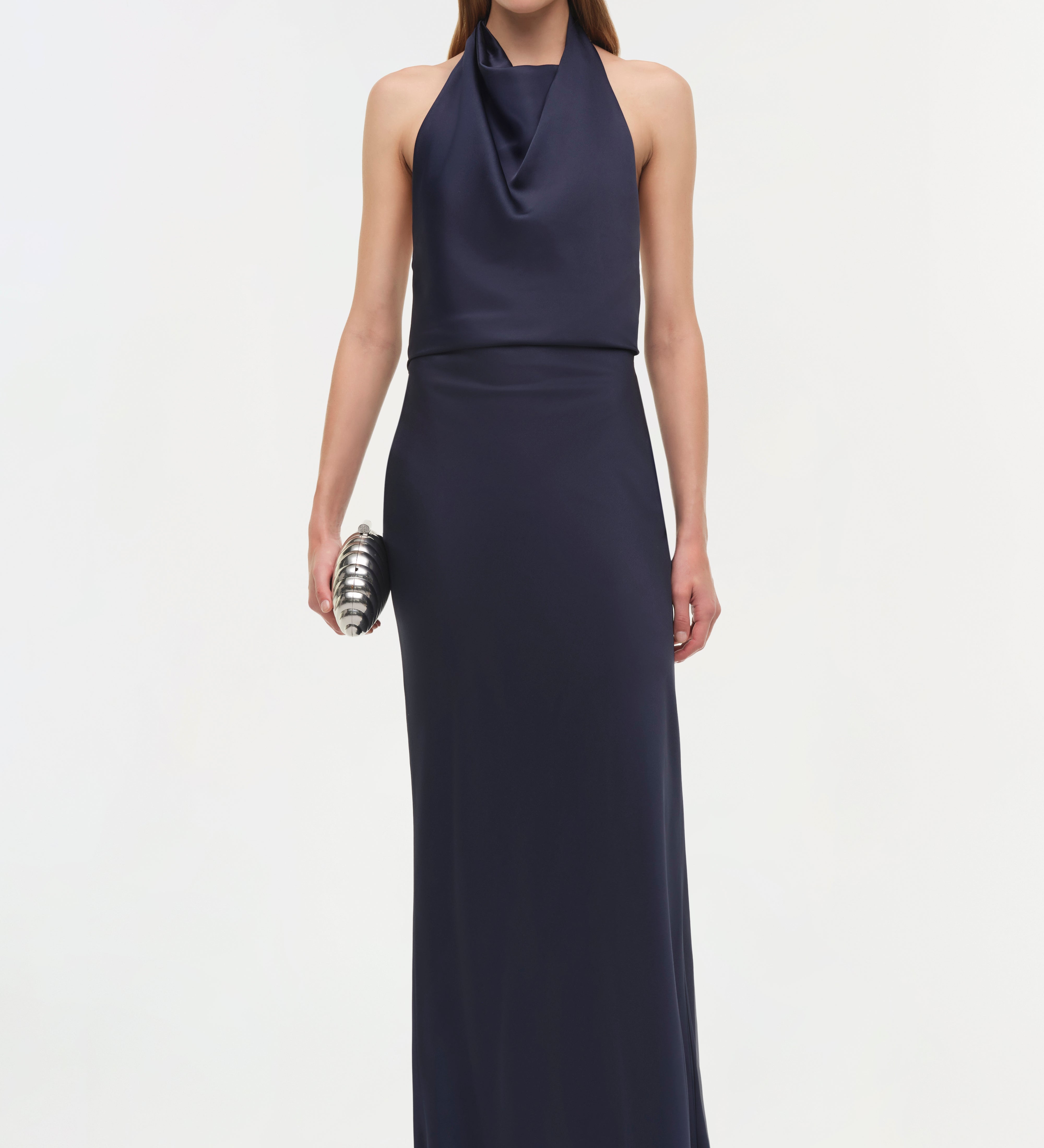 Simkhai - Reannon Draped Satin Gown