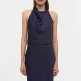 Simkhai - Reannon Draped Satin Gown