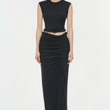 Simkhai - Valen Draped Jersey Top