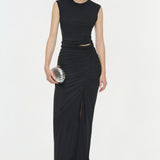Simkhai - Valen Draped Jersey Top