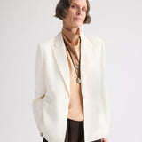 TWP - Boy Blazer in Coated Viscose Linen