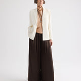 TWP - Boy Blazer in Coated Viscose Linen