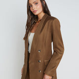 L'AGENCE - Jayda Linen-Blend Blazer