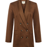 L'AGENCE - Jayda Linen-Blend Blazer