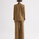 TWP - Jillian Blazer in Novel Herringbone Linen