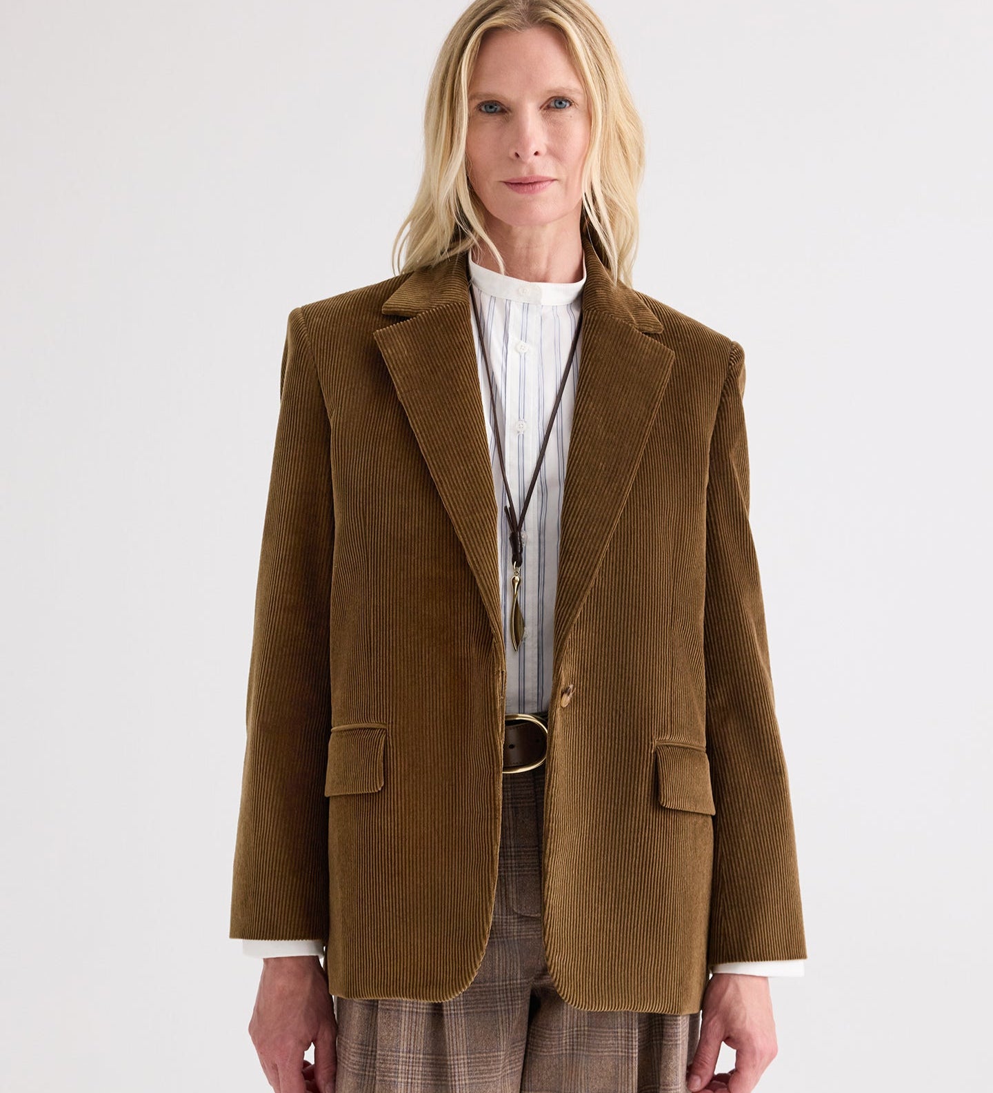 TWP - Jillian Blazer in Torkel Corduroy
