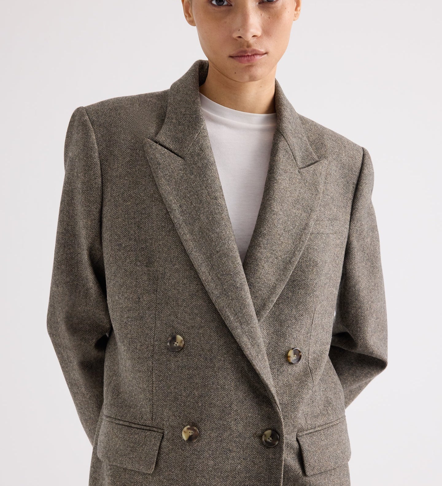 TWP - Harper Blazer in Fancy Wool Flannel