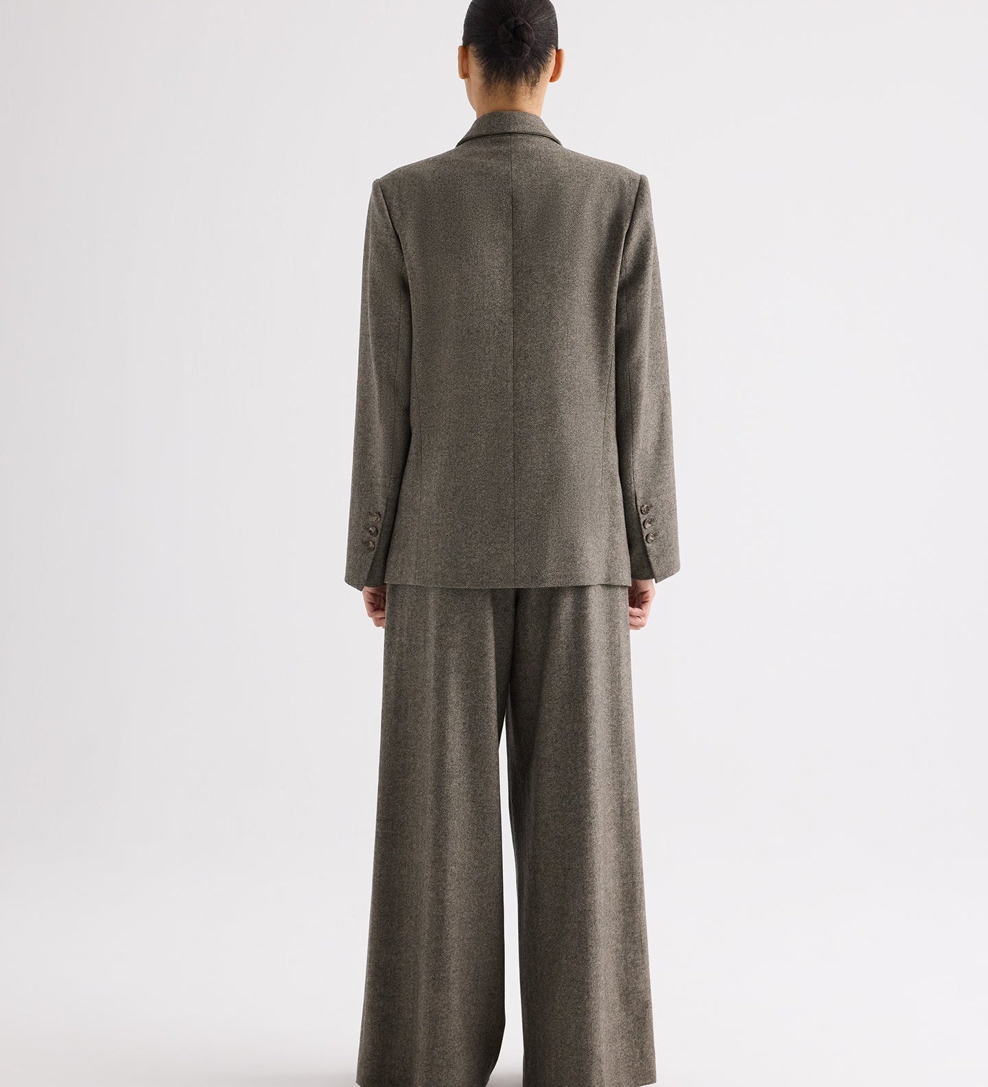 TWP - Harper Blazer in Fancy Wool Flannel
