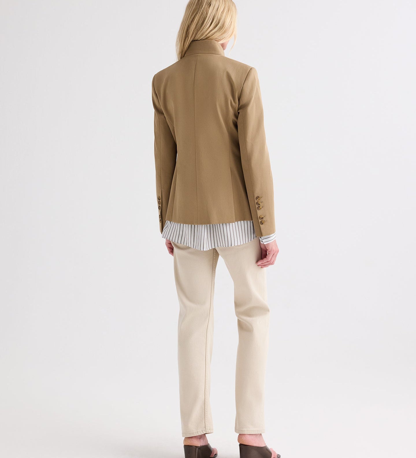 TWP - The Double Take Blazer in Trench Chino Twill