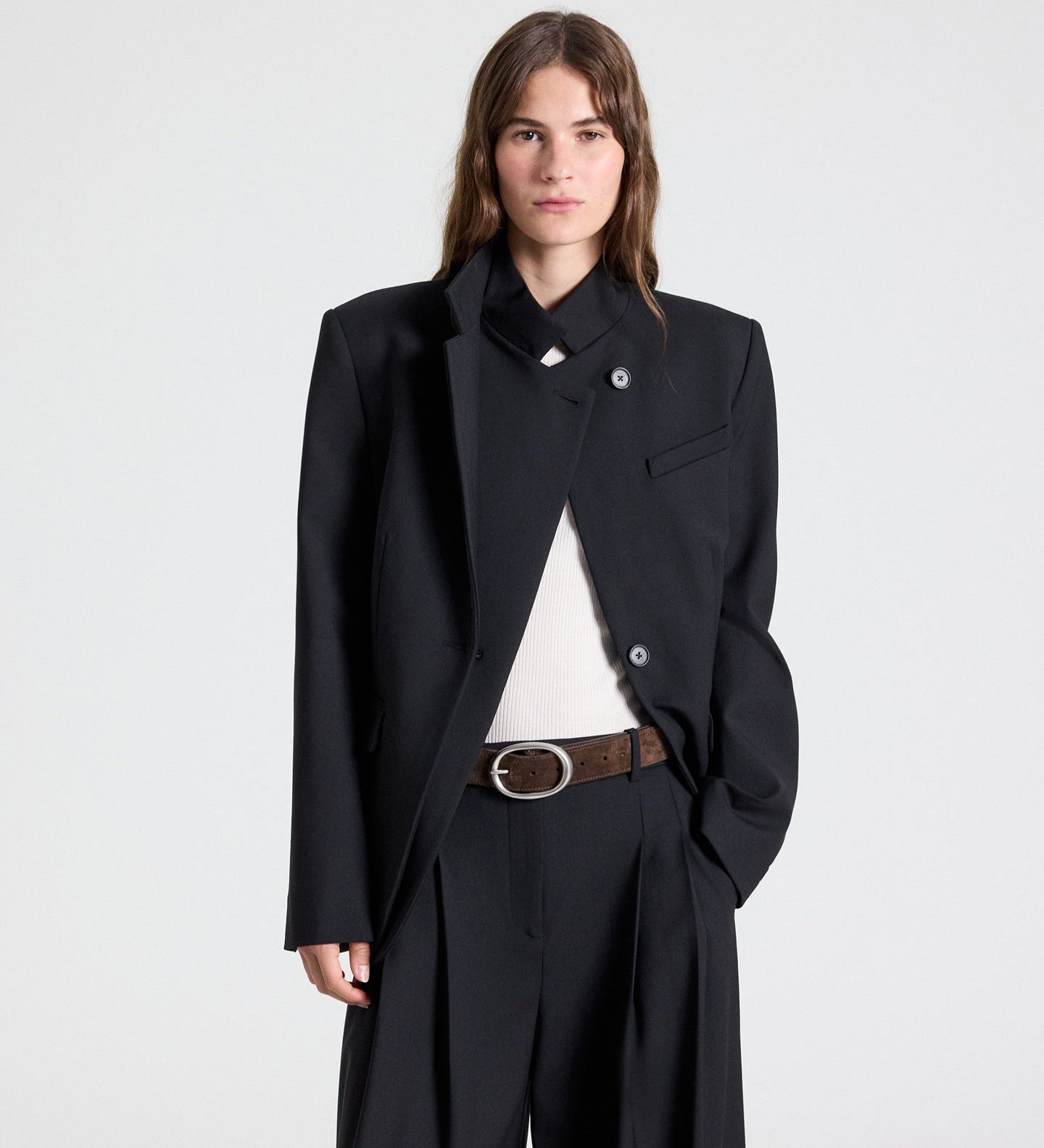 TWP - The Double Take Blazer in Soft Finish Stretch Wool