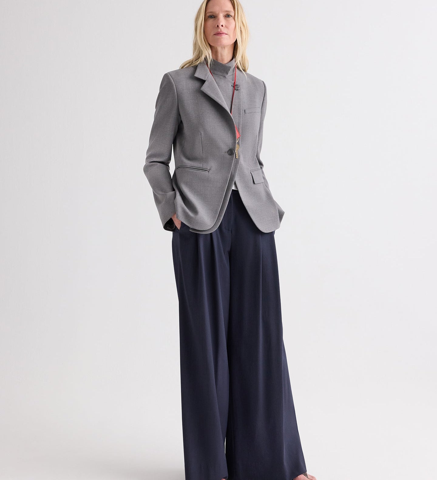 TWP - The Double Take Blazer in Soft Finish Stretch Wool